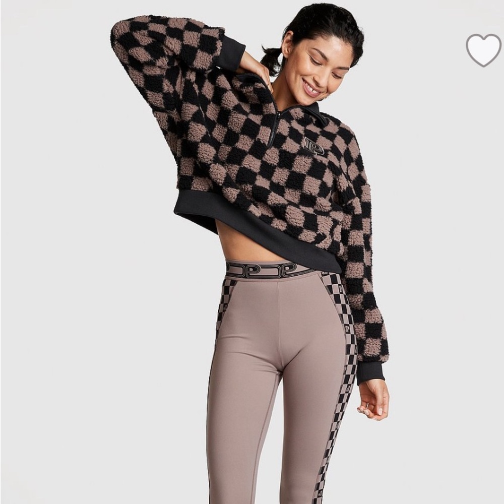 Victoria Secret Pink quarter zip pull over